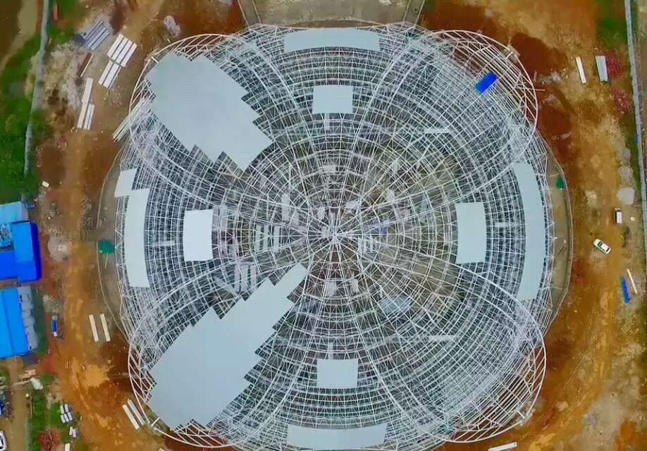 合山体育馆网架