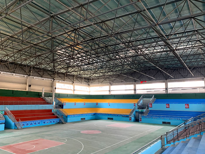 合山富川体育馆网架
